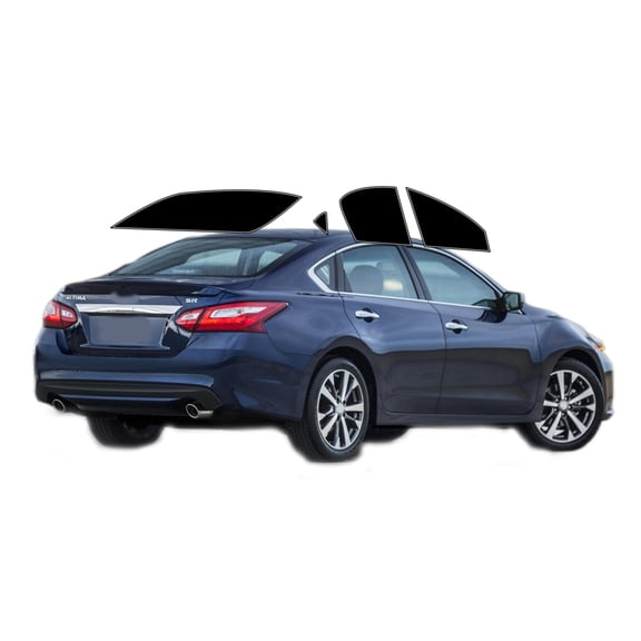 Haiy Co - PreCut 2Ply 05% Window Tint Film Kit For 2013-2018 Nissan Altima Sedan -Side+Rear Window
