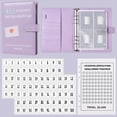 thumbnail image 4 of Carpeta de Presupuesto A5 con 100 Sobres para Ahorrar Dinero con Sobres en Efectivo - Libro de DesafíOs para Ahorrar 5.050 San ValentíN Rosa, 4 of 6