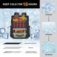 thumbnail image 2 of JJEAN-Backpack Cooler for Men and Women Insulated Waterproof Soft Lightweight Cooler Bag Leakproof 30 Cans Travel Camping Picnic Beach, 2 of 2