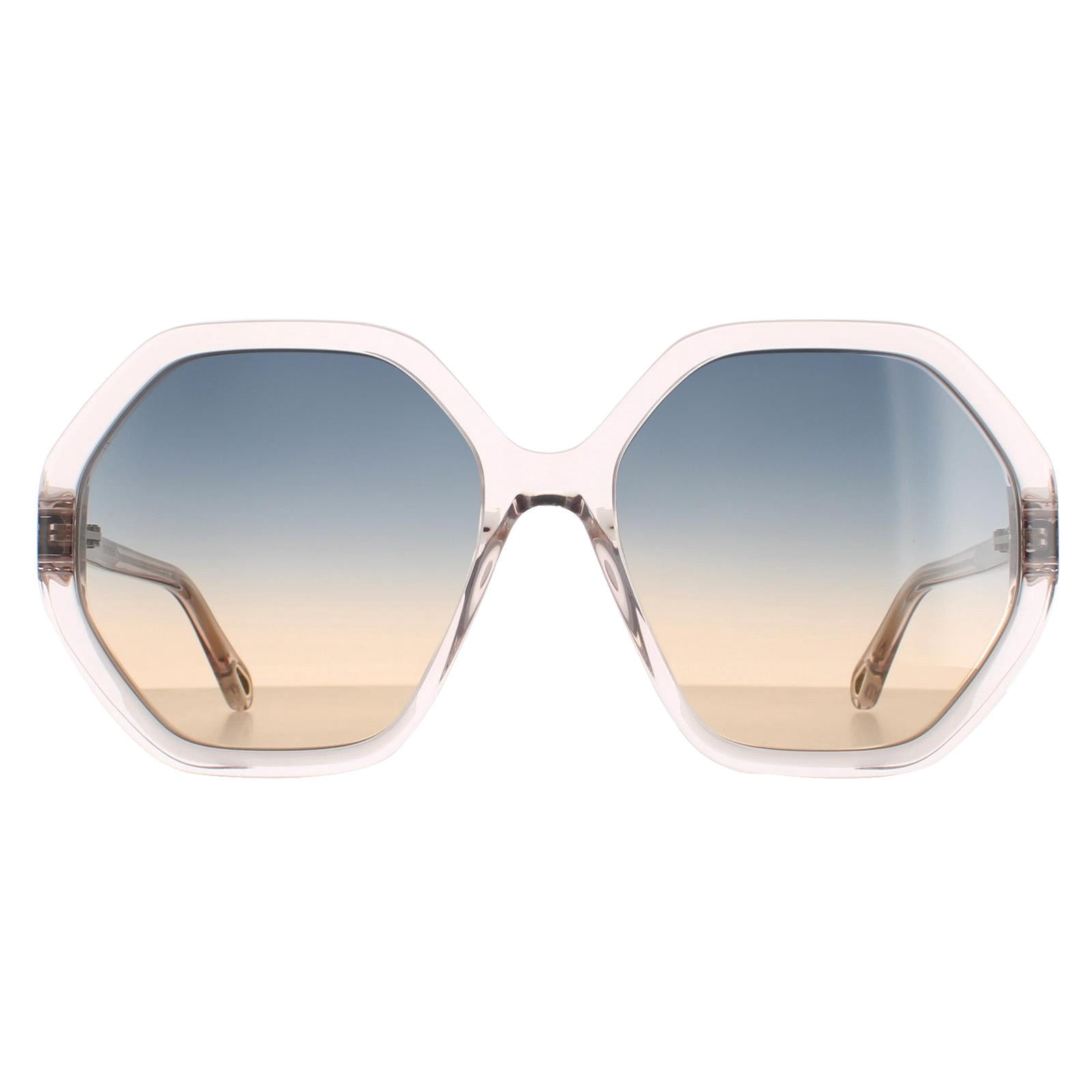 Chloe CH0007S 003 Women Round Sunglasses - Grey / Brown Amazon.com: Chloe Women main image 4