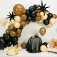 thumbnail image 3 of Black Brown Nude Balloon Arch Kit,Balloon Garland with Black Star Foil Balloons for Wild West Country Birthday Baby&Bridal Shower Gender Reveal Birthday Party Decorations, 3 of 13