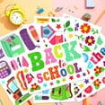 thumbnail image 3 of HOWAF Back to School Window Clings Stickers 70+pcs First Day of School Party Decorations Window Decals for School Office Decorations Supplies Welcome Back to School Window Stickers, 3 of 7
