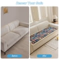 thumbnail image 6 of Sanmadrola Couch Cover Sofa Cover Slipcover Furniture Protector Washable Fuzzy Pet Couch Covers for Dog Cat Pet Non Slip 3 Cushion Couch Sofa Covers Bohemian Style, 6 of 8