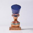 thumbnail image 1 of LLC Hand Painted Vintage Resin Egyptian Pharaoh Desk Statue, 1 of 3