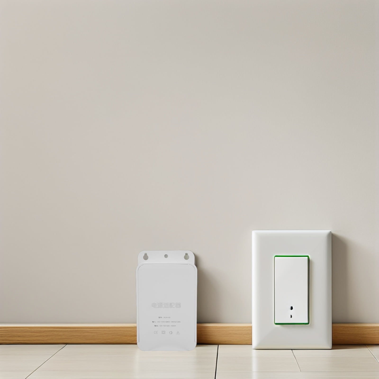 OUNONA 4-Pack Outdoor Electrical Boxes White Plastic Enclosures for Cable and Monitoring System Use