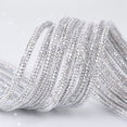 thumbnail image 4 of 2Pcs Glitter Rhinestone Rope with Net, Sparkly Crystal Shoe Laces, Bling Round Drawstring Cords Replacement for Hoodies Sweatpants Shorts Shoes Bags Accessories - 47 inch / 120 CM, 4 of 6