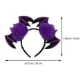thumbnail image 2 of Conjunto de disfraces de Halloween Allinless para niñas vestido de murciélago, 2 of 3