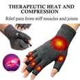 thumbnail image 2 of Copper Compression Arthritis Gloves - Best Copper Infused Fingerless Glove for Carpal Tunnel, RSI, Rheumatoid , Tendonitis, Hand Pain, Computer Typing, Support for Hands. L, 2 of 5