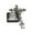 Silver, variant on MOMOJIA Light up Cross Decoration LED Night Lights Crucifix Statue for Religious Gift