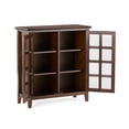 thumbnail image 3 of Simpli Home Artisan Cabinet with Adjustable Shelves, Russet Brown, 3 of 7