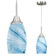 thumbnail image 1 of Lámpara colgante Viinew Mini Glass, paquete de 1 paquete, arte de mármol azul, 1 of 9