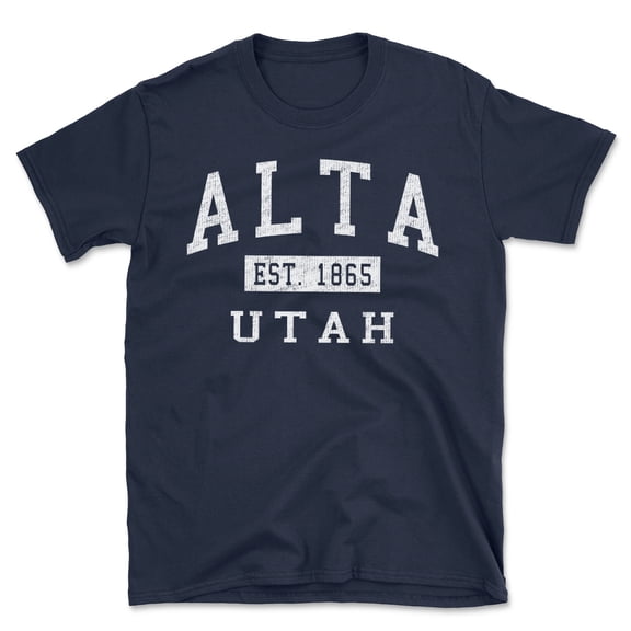 Alta Utah Classic Established Men's Cotton T-Shirt