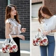 thumbnail image 5 of LHSHID Sac à Main en Cuir Végétalien pour Femmes Style Hobo Mode Sac à Main Floral, 5 of 5