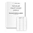 thumbnail image 3 of HOUSELABELS 30-up Address Labels (1" x 2-5/8") for Laser and Inkjet Printers, 100 Sheets, 3 of 4