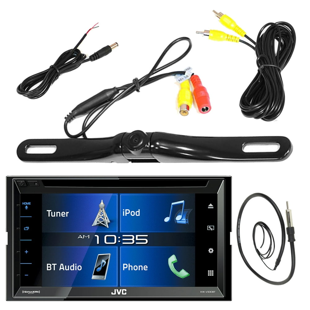 JVC KWV330BT 6.8 Touch Screen Display Car CD DVD USB Bluetooth Stereo