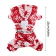 thumbnail image 3 of Vestido de Navidad para Mascota Xihbxyly Terciopelo Abrigo de Invierno Falda Roja, 3 of 6