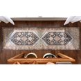 thumbnail image 3 of Well Woven Vera Bohemian Vintage Blue Tribal Diamond Medallion Pattern Runner Rug (2'3" x 7'3"), 3 of 8
