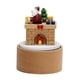 thumbnail image 3 of Adornos de caja musical de cuerda para el desarrollo sensorial de San Valentín. Adorno de mesa. Chimenea de Papá Noel, 3 of 9