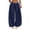 Blue #10, variant on Evdexr Womens Wide Leg Sweatpants Drawstring Barrel Baggy Pant Winter Fall Travel Lounge Sweatpants Lightweight Pleated Elastic Trousers XL