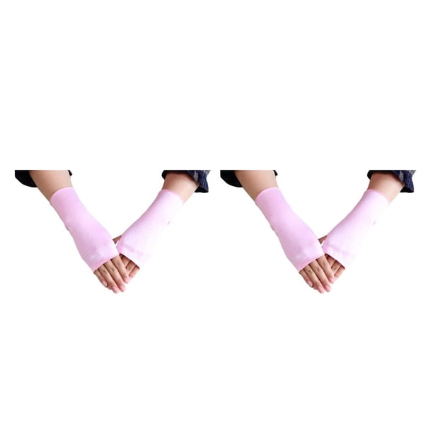 Soidarity Manoplas de refrigeración Cubierta de mano antideslizante Ropa de verano Manopla de protección solar Rosa Type2 NO2