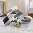 thumbnail image 3 of Outdoor Pillow Cover Abstract Black Brown White Set of 2 Waterproof Throw Pillowcases Modern Art Decorative Patio Furniture Pillows for Couch Garden Indoor & Outdoor Use, 3 of 9