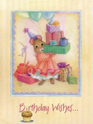 New w//Envelope Susan Wheeler Greeting Card 5 X 7” Birthday #4 Adorable