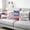 Multicolor98, variant on Tuvgenk Set Throw Pillow Covers Indoors 4 Pc Short Plush 18x18 In Pillowcases Furry Elements of the American Flag Multicolor for Couch