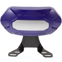 Worgeous Motorbike Backrest Pad Motorcycle Passenger Rear Support Detachable Scooter Cushion