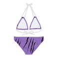 thumbnail image 2 of Effete Feline Claw Marks Scratch Strappy Bikini Set (AOP), 2 of 9