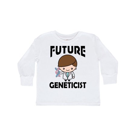 

Inktastic Future Geneticist Gift Toddler Boy Girl Long Sleeve T-Shirt