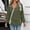 Army Green women plus size hoodie a1, variant on Women Casual Long Sleeve Zipper Hoodie, Fall Winter Daily Wear Plus Size V Neck Pullover Top Jacket, Outdoor Layering Soft Windbreaker, Pink 2XL