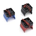 thumbnail image 5 of Disipador de calor del Ventilador de enfriamiento del motor Foohvr para 1/10 E- E- Summit Arrma 1/8 Kraton Talion Rc Car 42 mm color Negro, 5 of 5