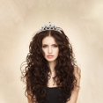 thumbnail image 3 of Huanglei Fashionable Bridal With Crystals Ideal For Weddings Birthdays And Formal Occasions, 3 of 5