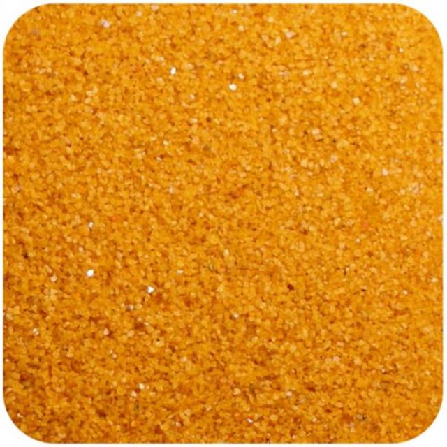 Sandtastik FL0226 Sac de Sable Coloré Floral 2 lbs. - Ocre Brûlé