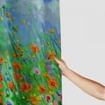 thumbnail image 3 of Chilfamy Bathroom Shower Curtain Set with Hooks,Flower Garden ,Home Art Paintings Pictures for Bathroom White, 3 of 7