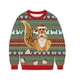 thumbnail image 3 of Suéter navideño feo para hombre y mujer, suéter navideño de manga larga con cuello redondo y estampado divertido en 3D, jerséis, tops, sudadera navideña, 3 of 5