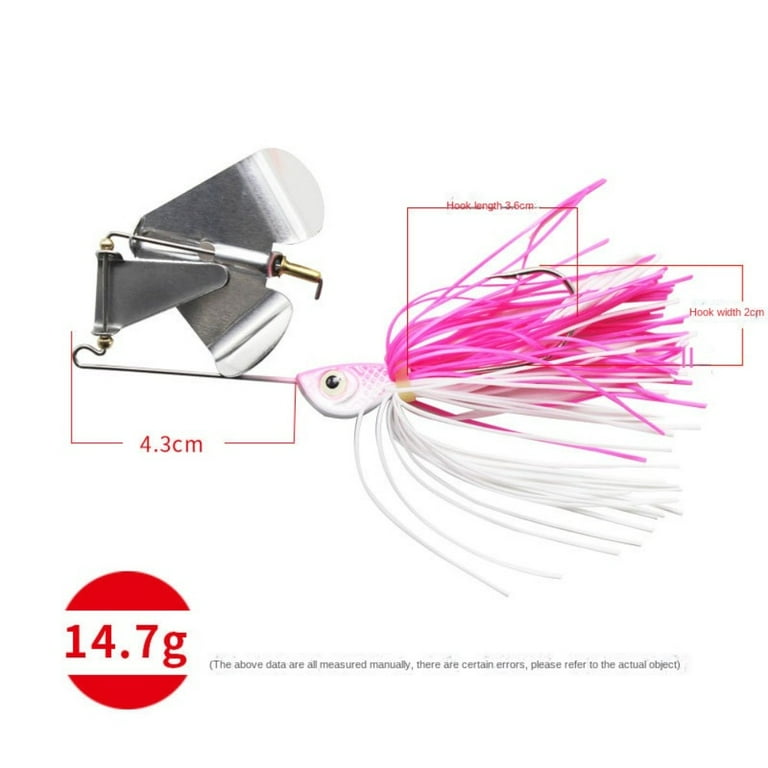 2023 tassel chatter Walleye Flap Beard fishing lure bass pike walleye Buzzbait spinner bait COLOR 5 - Walmart.com 2023 tassel chatter Walleye Flap Beard fishing lure bass pike walleye Buzzbait spinner bait COLOR 5 - Walmart.com