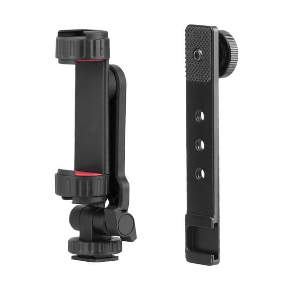 Phone Holder Mount for DJI Pocket 3, Cell Phone Holder Tripod Adapter Phone Clip Clamp Expansion Accessories with 1/4” Screw for OSMO Pocket 3 Accessories
