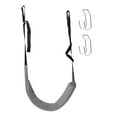 thumbnail image 4 of MERIGLARE Back Traction Belt Back Support Portable Soft Home Care Lumbar Traction Belt with Hook Grey, 4 of 9