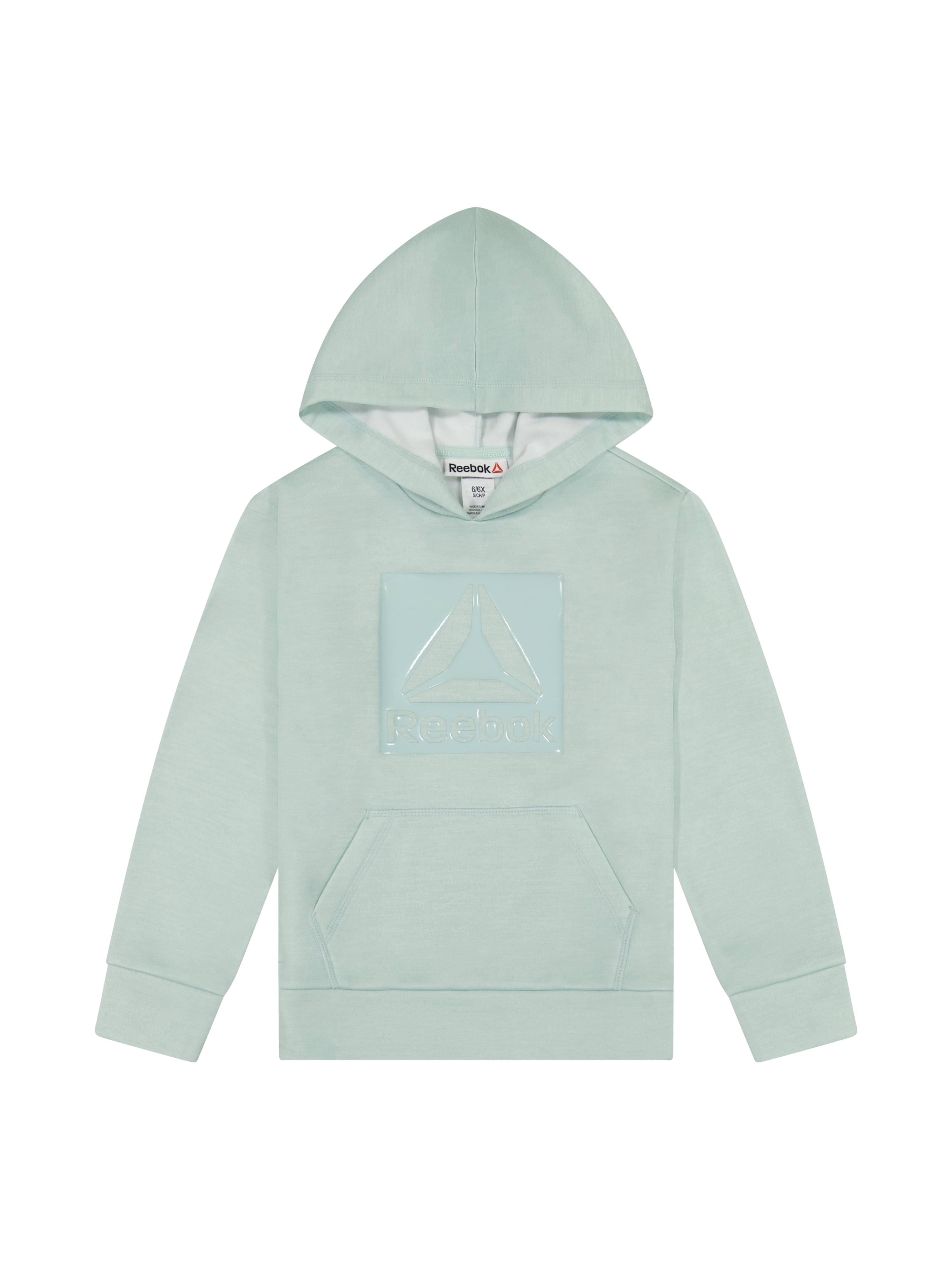 Reebok Girl s Athletic Lightweight Performance Hoodie Sizes 4 18 Walmart