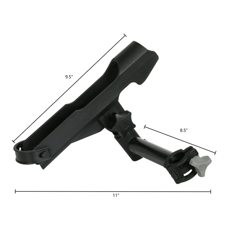 Ozark Trail Fishing Rod Holder Chair Attachment Black Fits 16-25mm