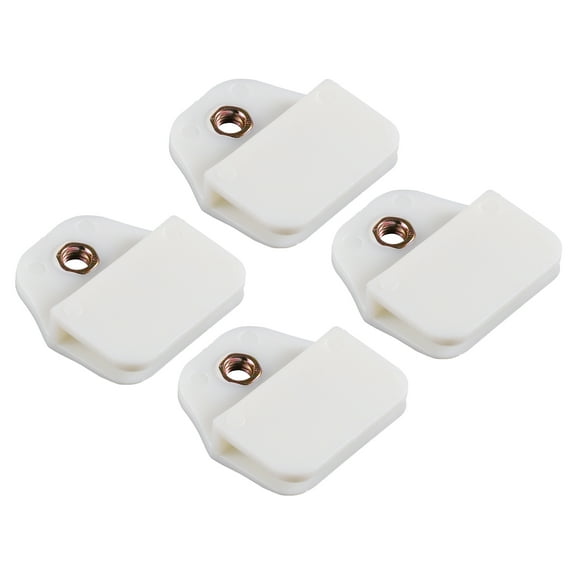 4 Pcs Car Window Door Glass Channel Retainer Clip 1.69"x1.57"x0.43" Glass Regulator Holder Sash Clip