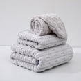 thumbnail image 4 of BINGLI Thick Coral Fleece Bath Towel, Ultra Soft & Highly Absorbent Quick-Dry Bath Sheet, Plush Microfiber Towel for Adults, Women, Men, Spa, Beach and Gift Ideas, 4 of 4