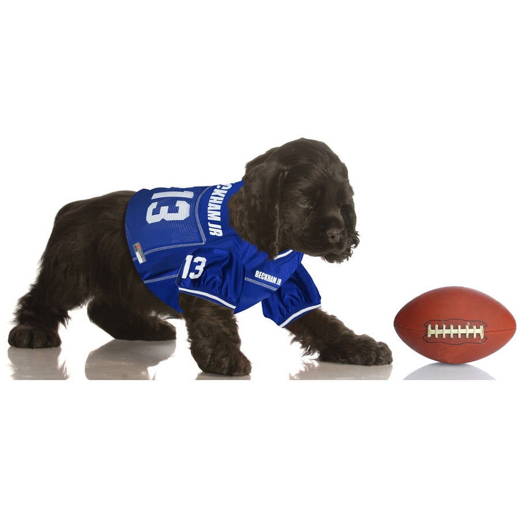 New york top giants pet jersey