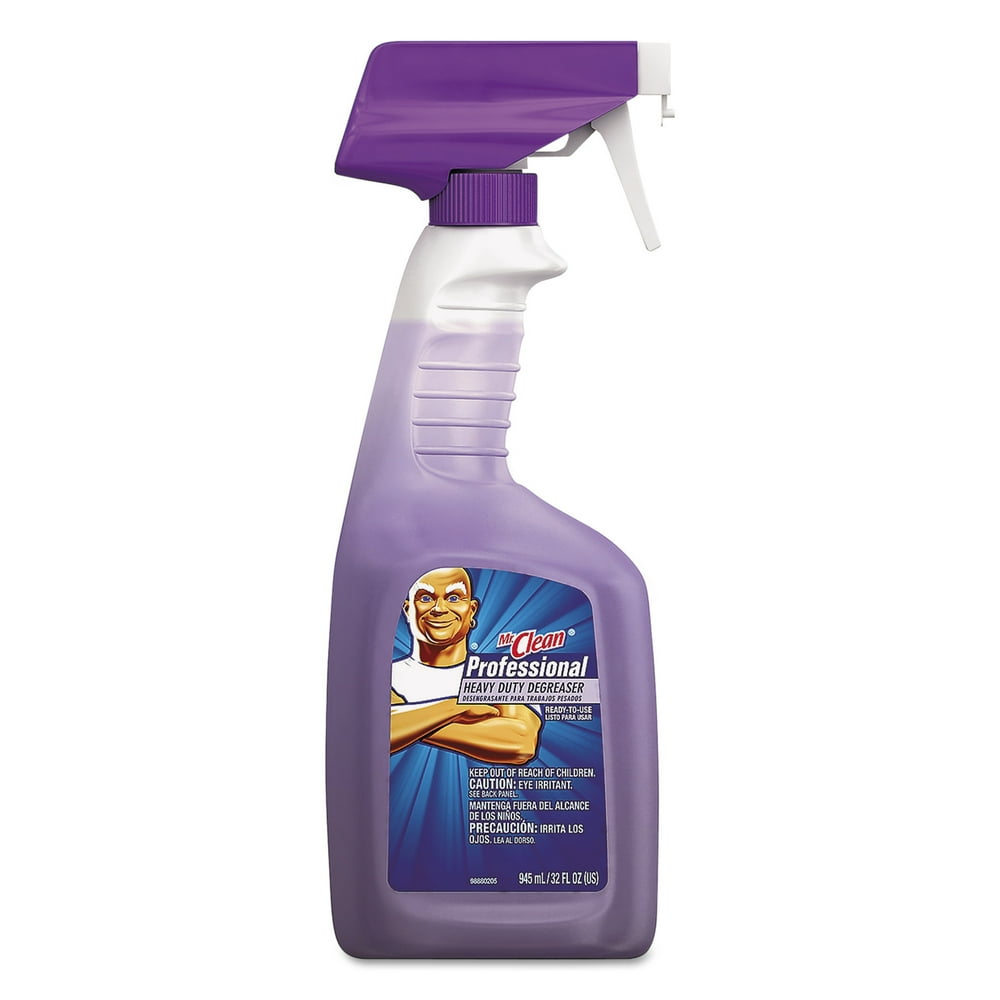 Mr. Clean Professional Heavy Duty Degreaser, Fresh Scent, 32 Oz Spray