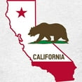 thumbnail image 3 of CafePress - CALI STATE W BEAR T Shirt - Light T-Shirt Kids XS-XL, 3 of 4