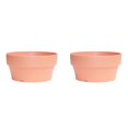 thumbnail image 1 of (2-Pack) Rinsvye Imitation Terracotta Pot for indoor Flower Pot Large Succulent Planter with Hole Ceramic Flower Outdoor Cactus Containers indoor Garden Flower for Outside Bulk Bonsai Pots, 1 of 4