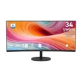 thumbnail image 1 of MSI 34 Pouces 3440x1440 (UWQHD) 120Hz 1ms (MPRT) Moniteur VA Incurvé Inclinaison Réglable avec Haut-Parleur (PRO MP341CQ E12), 1 of 5