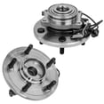 thumbnail image 3 of Detroit Axle - 8pc Front Wheel Hub & Bearing Assembly, Inner Outer Tie Rods, Stabilizer/Sway Bar End Links, 3 of 8