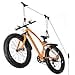 thumbnail image 3 of Wallmaster Bike Ceiling Mount Lift Hanger Metal Storage Rack for Garage Indoor 1 Pack Black, 3 of 4